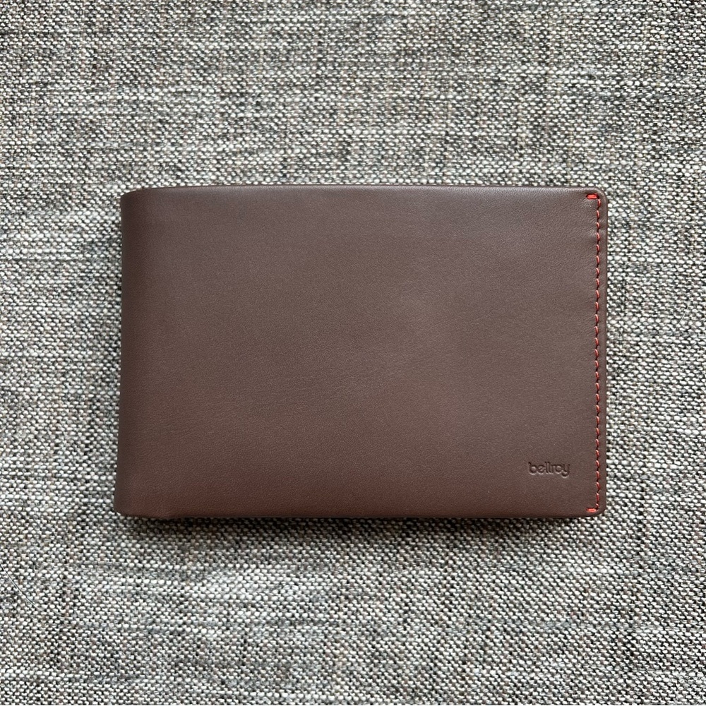 New Brown Bellroy Passport Travel Wallet